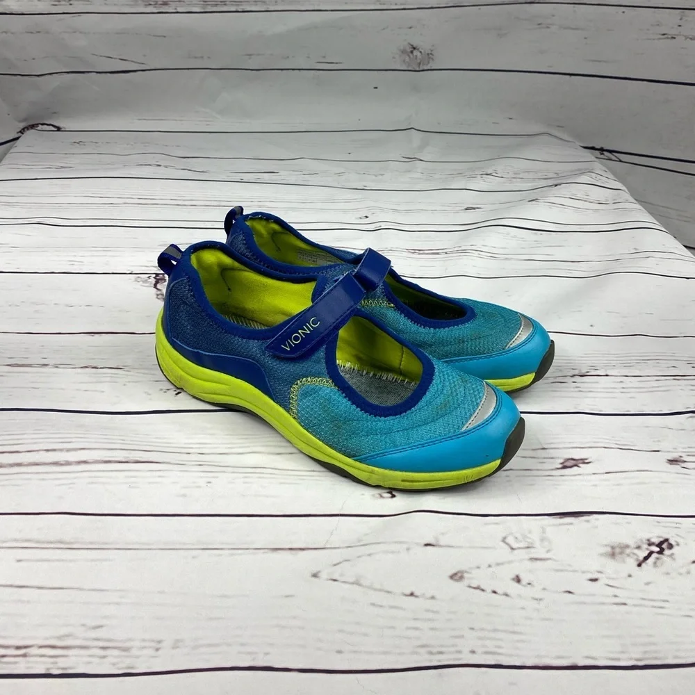 Vionic Blue Slip‎ On Shoes